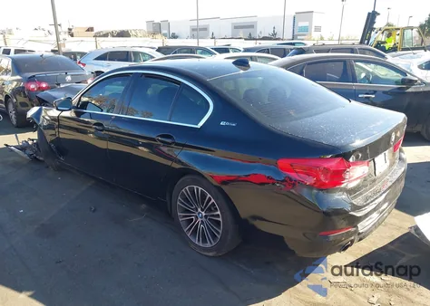 2019 BMW 530E Iperformance z USA, uszkodzony, nr VIN WBAJA9C52KB399446